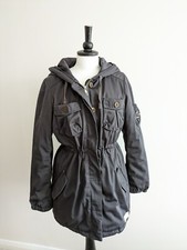 Odd Molly Parka Coat Size M/12 Dark Grey