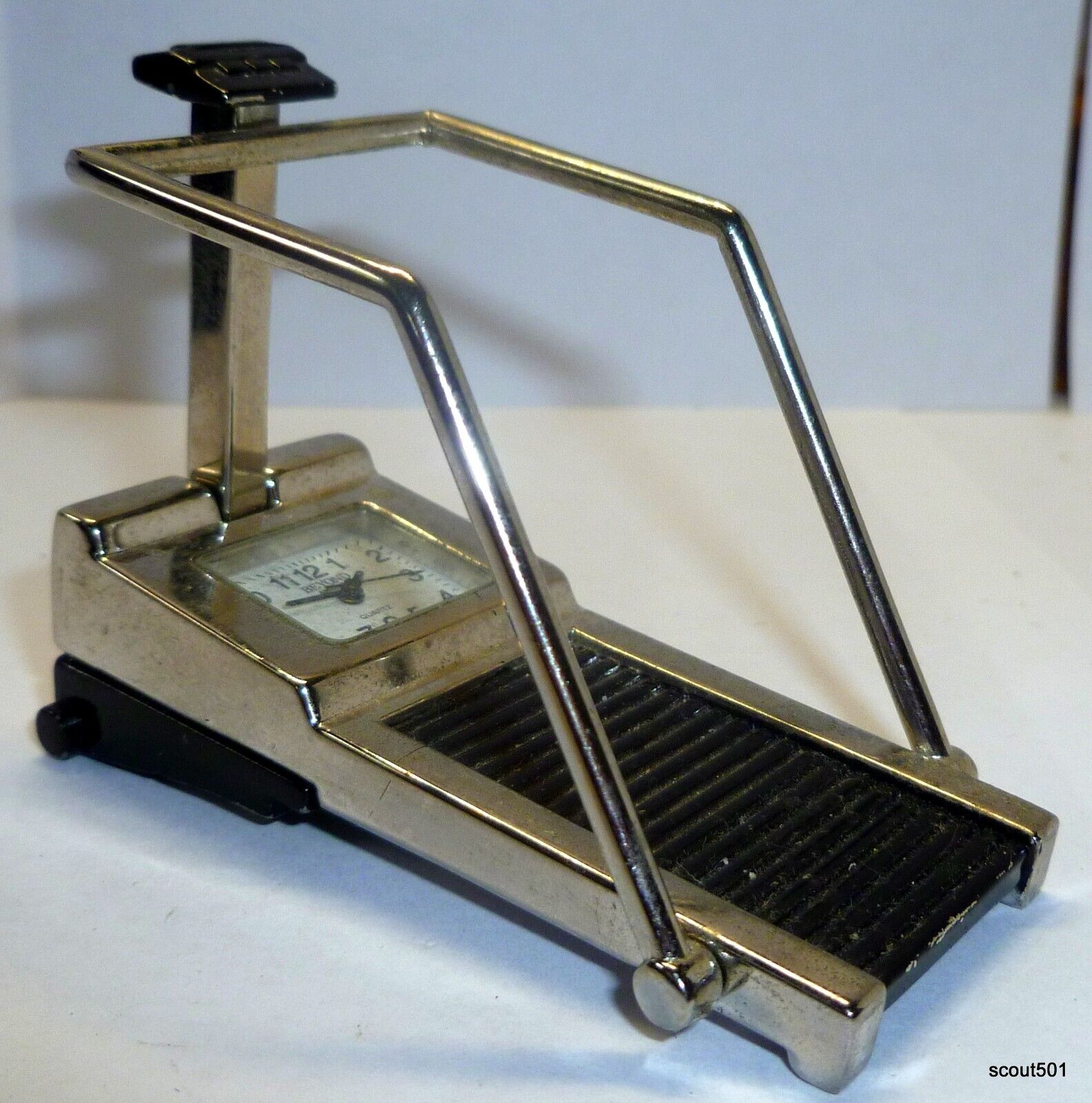 Vintage BEYOND America Store Display Miniature Treadmill Watch Made In Japan