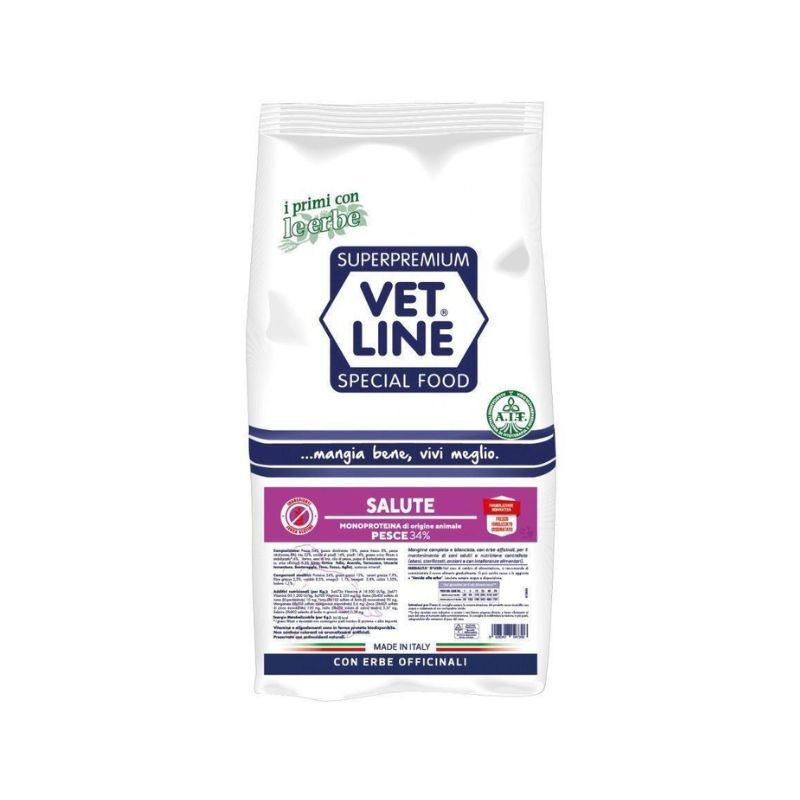 Compra Vet Line Salute Pesce 3kg Online | Prezzo Offerta Pet Shop