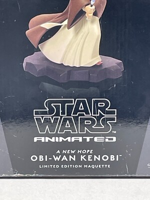 Obi Wan Kenobi Limited Edition Star Wars Gentle Giant Animated