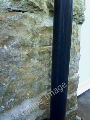 Foto 6x4 Benchmark auf Thorney Mire Barn B&B Appersett Ordnance Survey cu c2010
