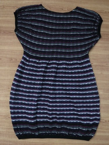 Free People Wool&Acrylic Striped Tunic Style Sweaterdress Women S/P ~Excellent~ - Picture 10 of 12