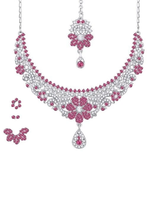 Juegos de joyas de moda Chapado en Plata de latón