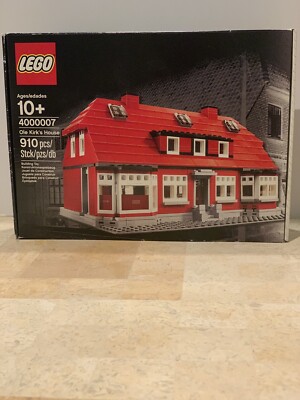 RARE LEGO 4000007 Lego founder Ole Kirk's House Employee Exclusive 2012 New  UK