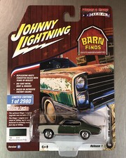 Johnny Lightning Barn Finds 1970 Buick GS 455 Realriders neumáticos 1/64 lanzamiento 1