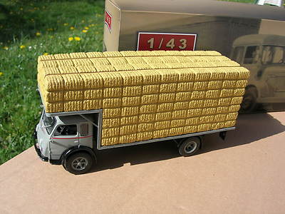 IXO 1/43 Renault Faineant 1955 – Caisse à Lait Mont Blanc – Camion Utilitaire Miniature Bleu