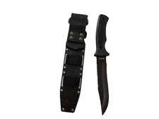 Ruko Survival Knife With Sheath  Ruk0099 440A  Fixed Knife Back Blade