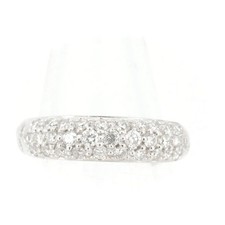 Star Jewelry Diamond Pave Ring US Size 3.75 0.55ct 18K White Gold