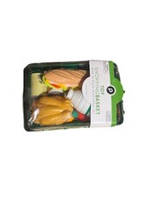 NEW Sealed Publix Toy Shopping Basket w/ 22 Piece Play Food Milk Egg Chicken Sub