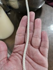 165Feet 5mm Macrame Cord Braided Cotton Rope Thick Twine for Plant Hangers Wall