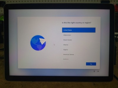 Microsoft Surface Go 3 1926 10.5'' Pentium Gold 6500Y 4GB RAM 64GB SSD Win11P