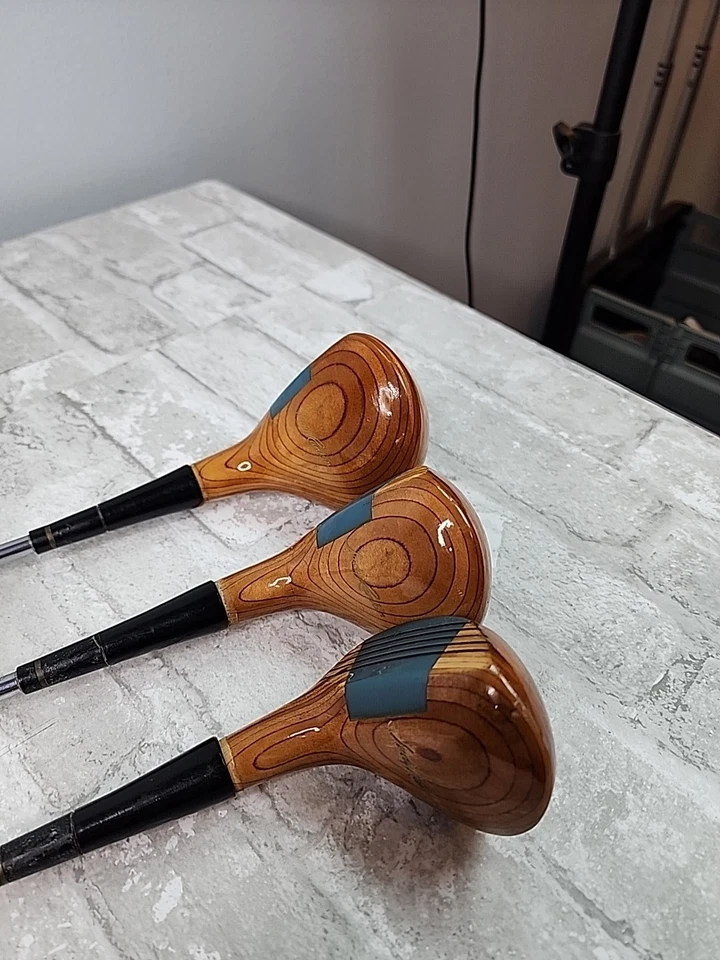 Ram Professional Judy Rankin Vintage Golf Drivers 1 3 5 Woods Steel Shaft *Read* - Image 4 of 4