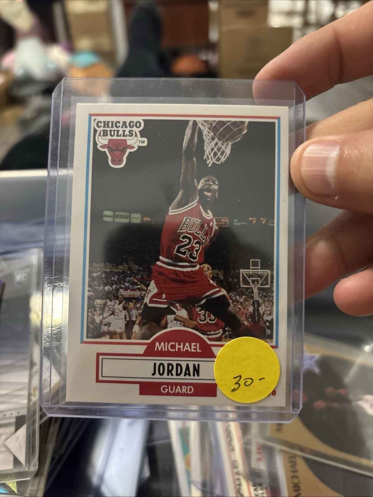1990-91 Fleer Michael Jordan #26 Chicago Bulls