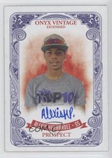 2021 Onyx Vintage Extended Blue Ink Auto /400 Alexis Hernandez #EAAH Auto 0a3
