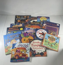 RANDOM MIX Lot of 15 HALLOWEEN MONSTERS TRICK OR TREAT Children's Picture Books