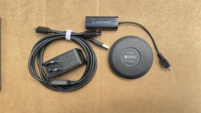 AIRTAME  (AT-DG2)Wireless HDMI Screen Sharing Device w/Cables & Power Supply