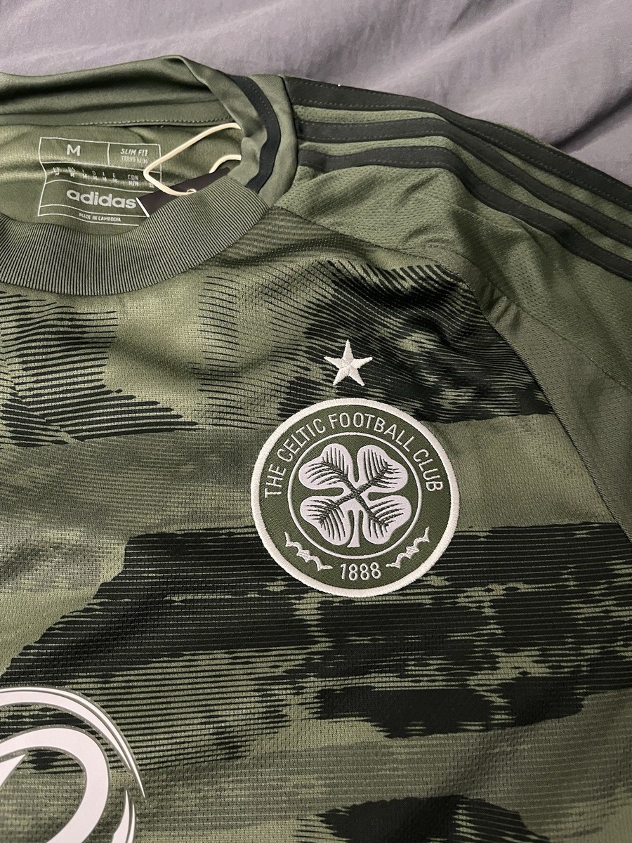 adidas Celtic 23/24 トラックジャケット　インポートＬサイズ 2020-21 Celtic adidas Track Jacket - 8/10 - (M)