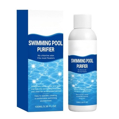 Swimming Pool Purifier Liquid Clears Cloudy Water for Inground & Above Pools