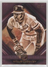 2016 Legacies of Baseball Lasting Imprints Purple 45/50 Willie McCovey HOF 18hp