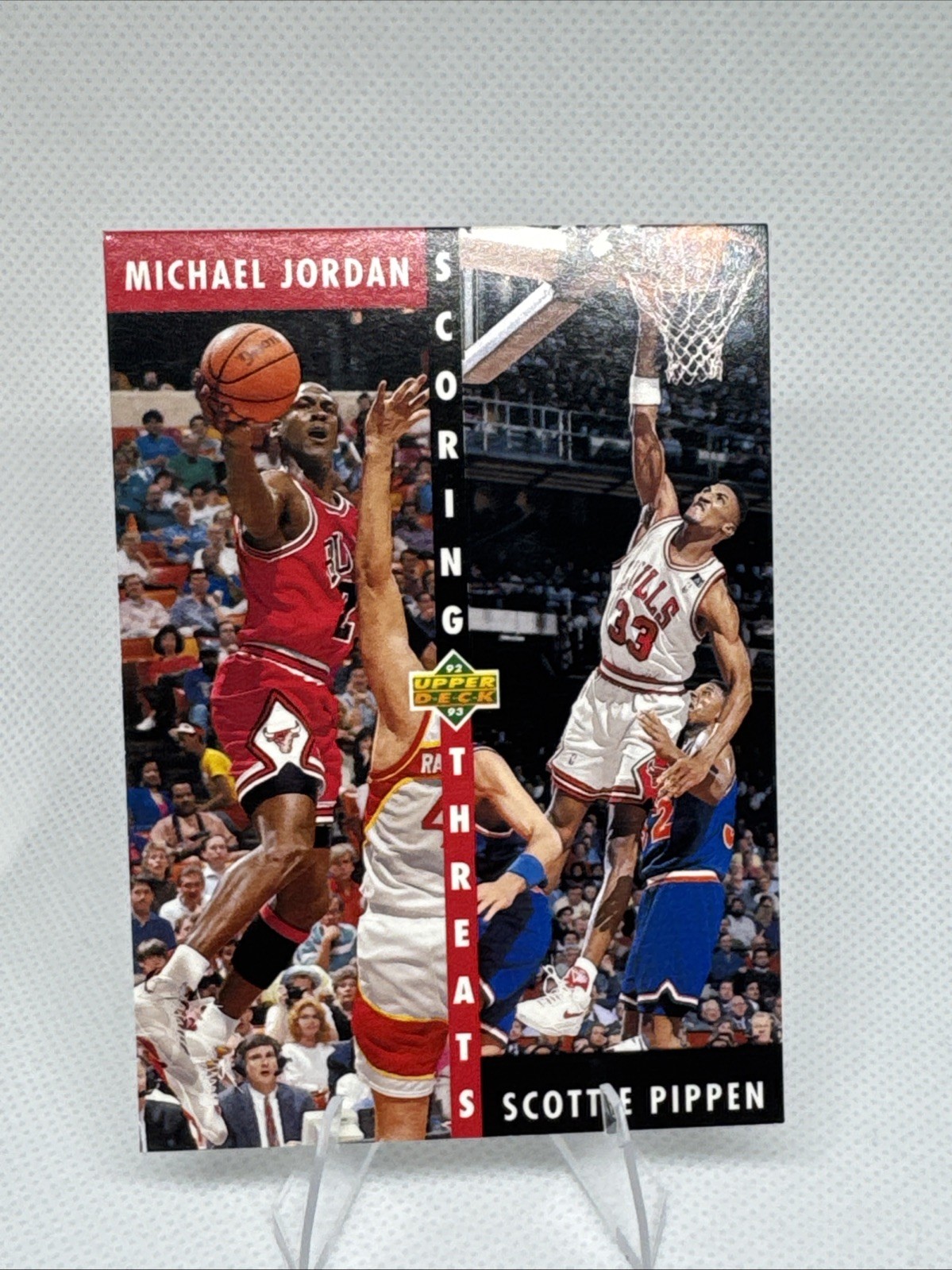 1992-93 Upper Deck - Michael Jordan, Scottie Pippen #62