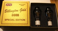 300B Billington Gold Special. Matched pair. supplied in a gold original box .