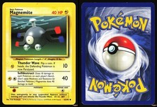 MAGNEMITE 53/102 - LP - BS BASE SET ENGLISH POKEMON CARD