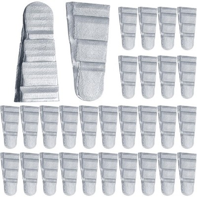 30 Pcs Steel Hammer Handle Wedges Steel Handle Wedges Heavy Duty Silver Wedge fo