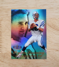 Peyton Manning RC Indianapolis Colts 1998 Flair Showcase Row 3 Rookie Card. rookie card picture
