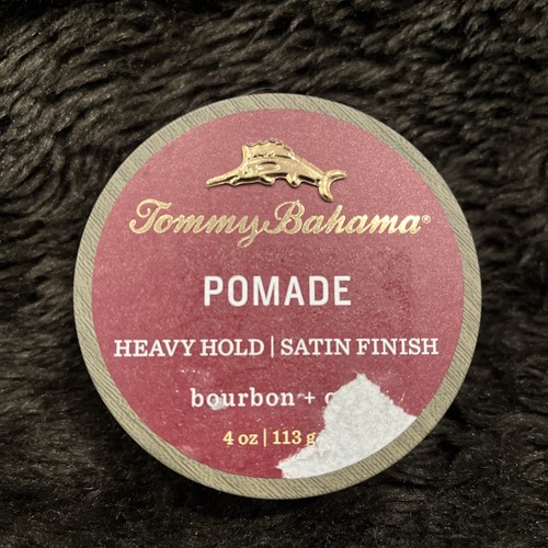 TOMMY BAHAMA Pomade Heavy Hold -Satin Finish Bourbon + Oak New Sealed