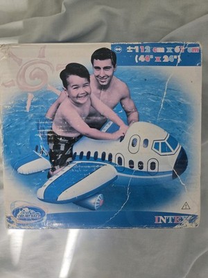 Intex The Wet Set Jumbo Jet aufblasbarer Ride On Pool Float
