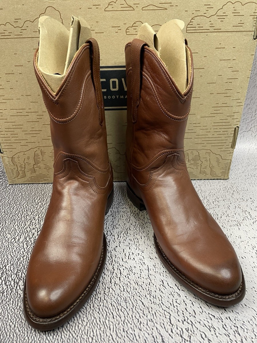 New Tecovas Mens The The Earl Dark Brown Bourbon Calf 