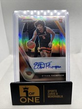 2021 Prizm Draft - Auto Silver - Ethan Thompson RC - Oregon State 