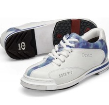 Dexter SST 8 Pro White/Blue Tie Dye  Women&rsquo;s Bowling Shoes Interchangeable SZ 9