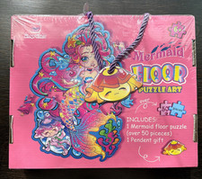 50 Piece Mermaid Floor Puzzle Art for Kids Boys Girls Gift Sealed