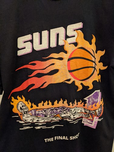 Warren Lotas Devin Booker The Final Shot Phoenix Suns Shirt Size L - Picture 3 of 5
