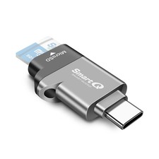 C356 Type-C MicroSD Card Reader with USB 3.0 Super Speed Technology, Supports...