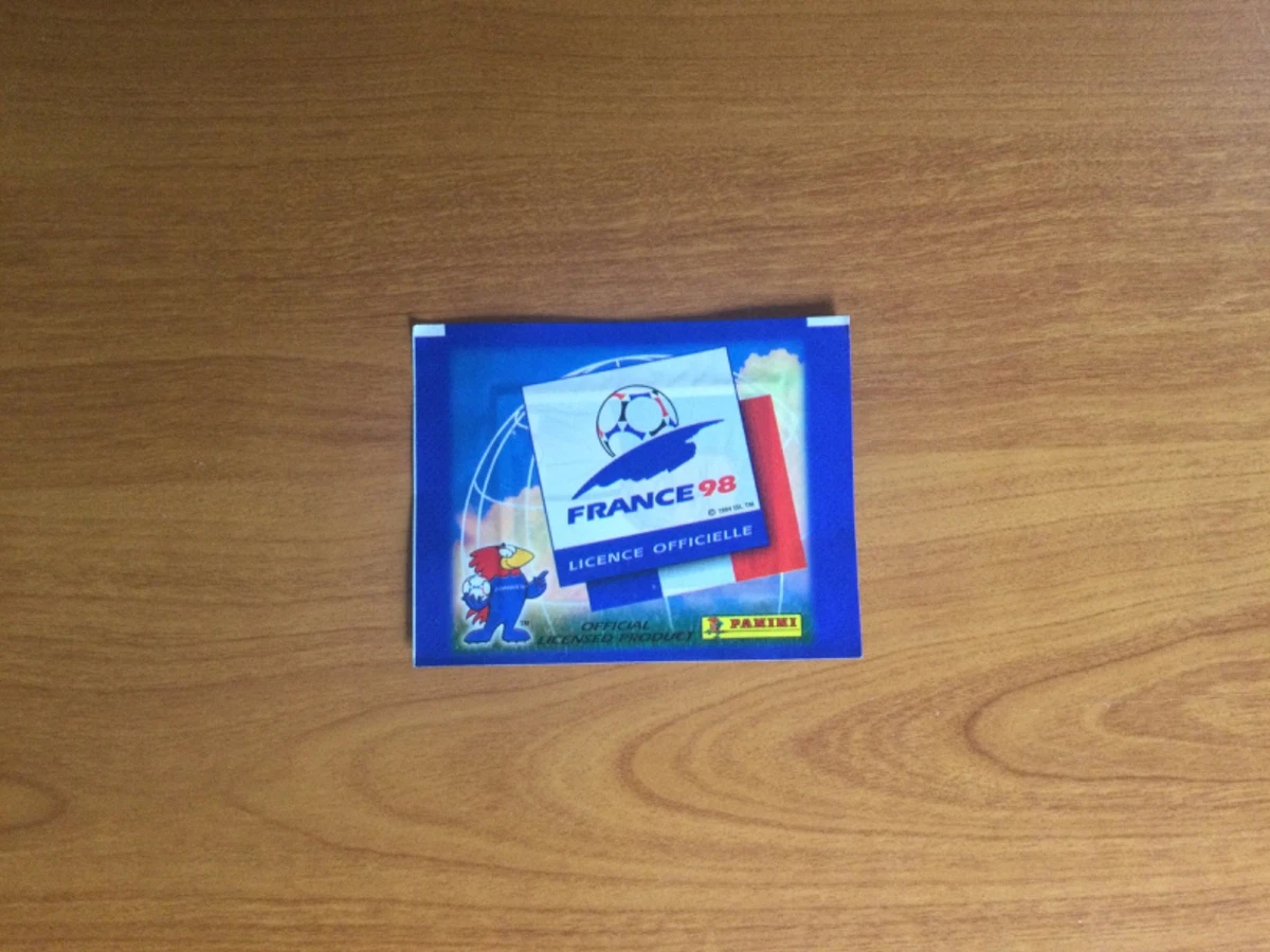 Autocollant publicitaire Adidas coupe du monde de football France 98