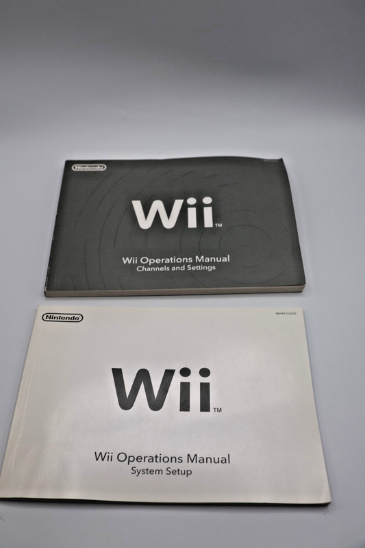 Nintendo Wii Console Original Instruction Operating Manuals- Duts' Deals