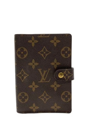 LOUIS VUITTON Agenda PM_Monogram Canvas, Brown, All-over pattern, Women's