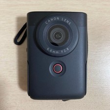 Canon PowerShot V10 Black Compact Camera for Vlogging Excellent Condition