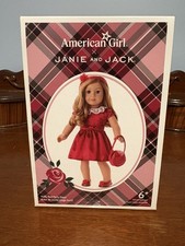 American Girl X Janie And Jack Holly Red Party Dress NEW NIB. Get Quick. HTF