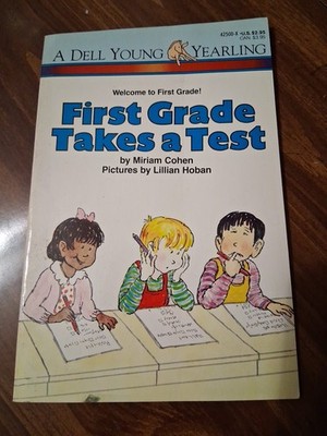 First Grade Takes A Test by Miriam Cohen 1983 Paperback First Edition Vintage