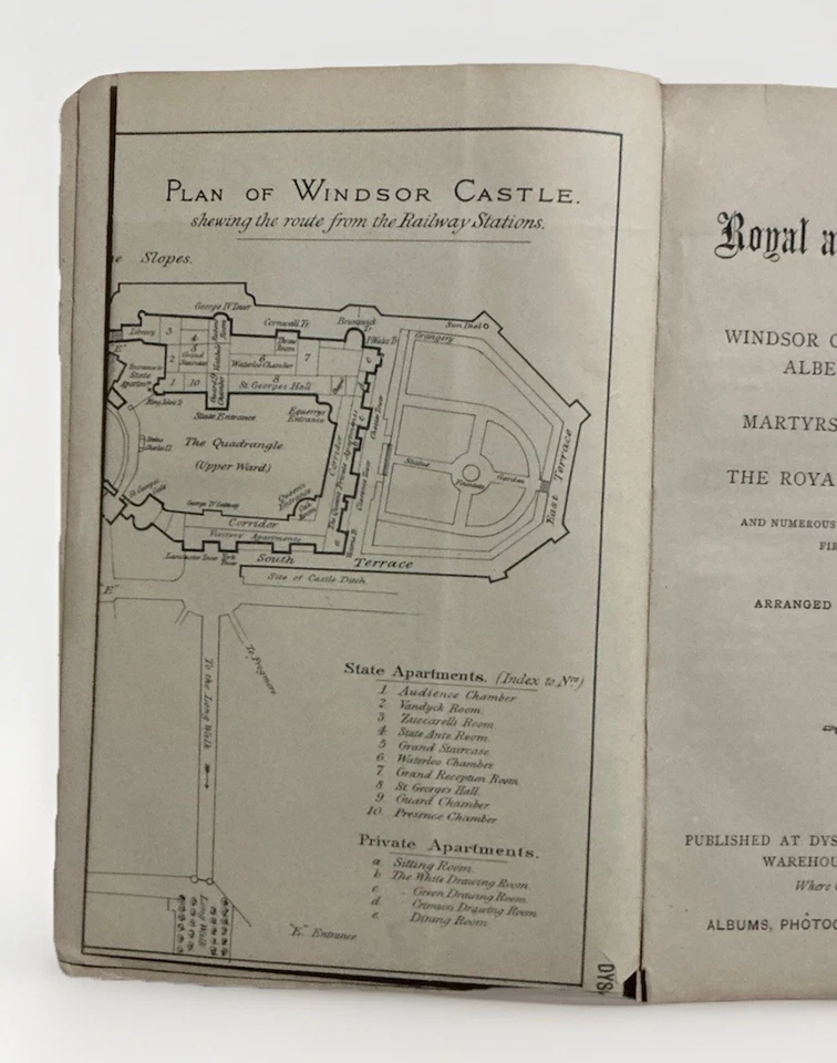 Dyson’s Royal & Illustrated Guide Of Windsor Castle 1890 - Image 4 of 4