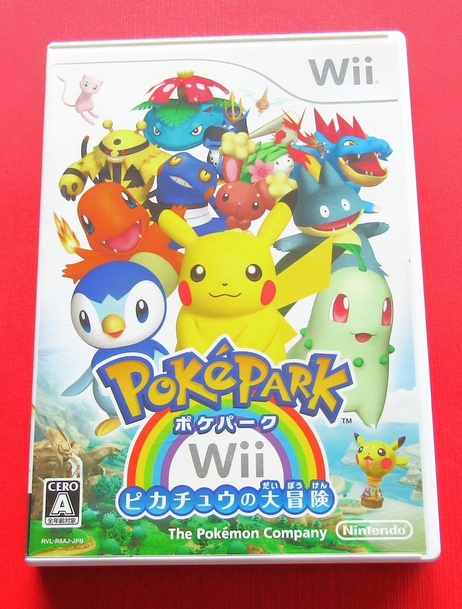 Nintendo Wii Poke Park 1 & 2 Beyond the World Pokemon Pikachu's