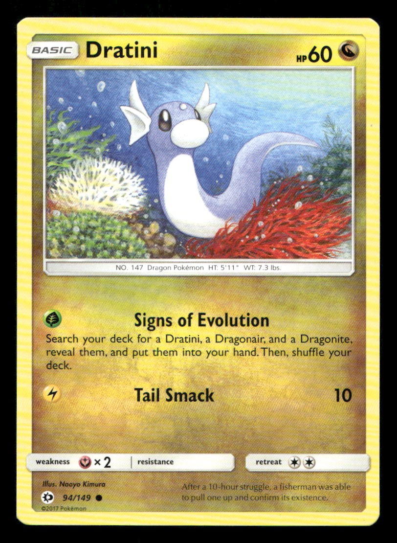 Dratini 94/149 SM Base Set NM/M Pokemon