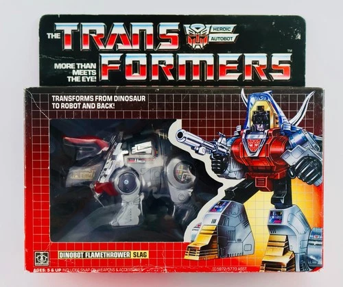 G1 Tranformers Dinobot Slag Vintage 1984 New In Box Sealed Hasbro No Reserve!