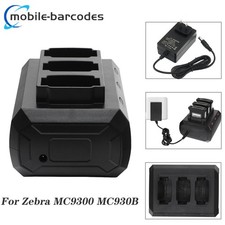3-Slot Battery Charging Cradle Replacement For Zebra MC9300 MC930B Charger