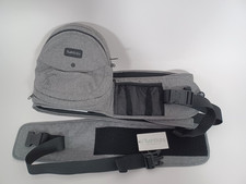 Tushbaby Safety Certified Hip Seat Baby Carrier Gray Waistband Extender Pockets