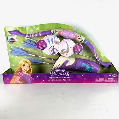 Disney TANGLED Rapunzel Quiver , Bow & 3 Arrow Pretend Toy Set Prop Cosplay