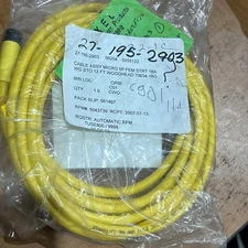 🔥Woodhead 70634-18G Cable Assembly 5P Female 12’, New, Free Ship🇺🇸
